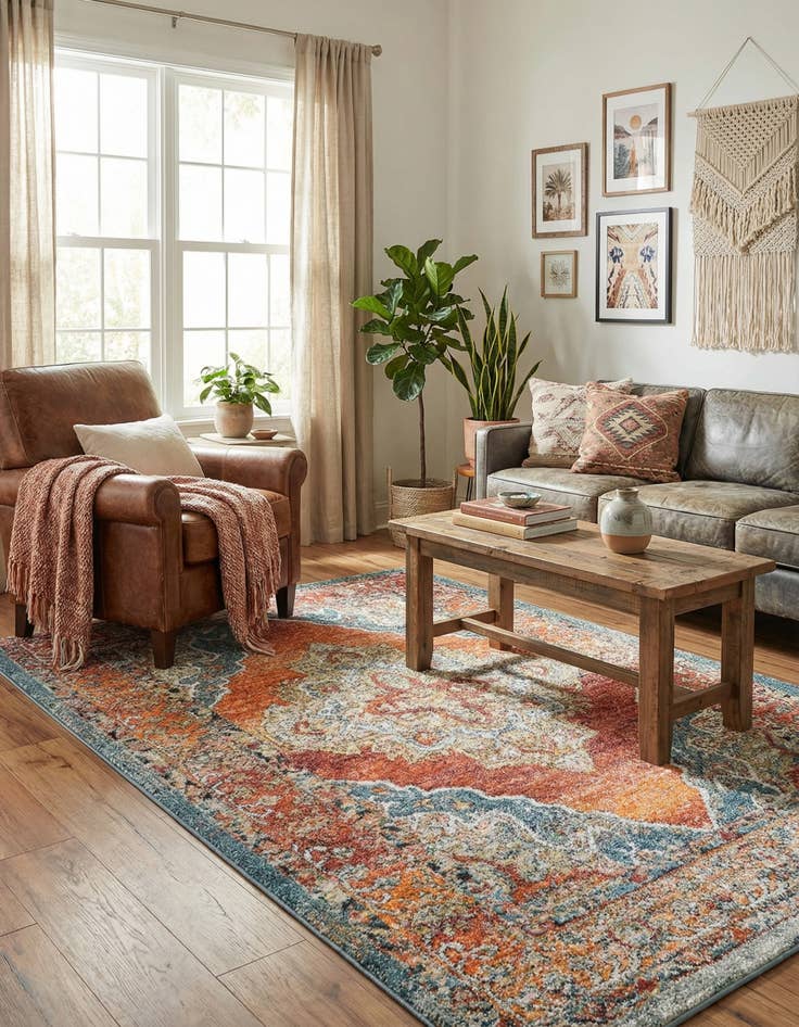 Detail image of 4' x 6' Isabella Rug