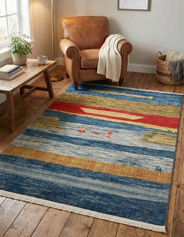 4' x 6' Kashkuli Gabbeh Rug