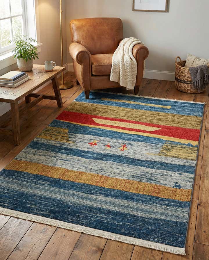 4' x 6' Kashkuli Gabbeh Rug