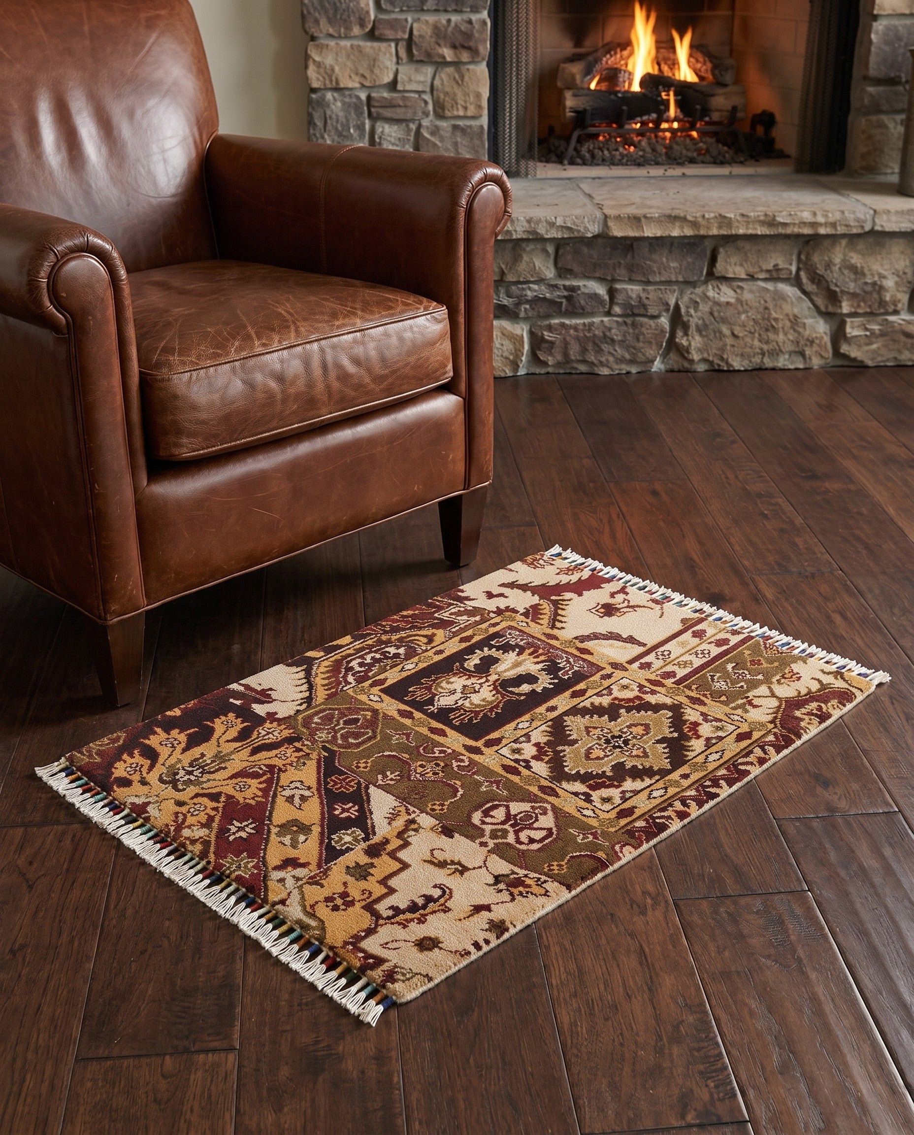 2' 1 x 2' 11 Hand Knotted Ariana Ziegler Rug