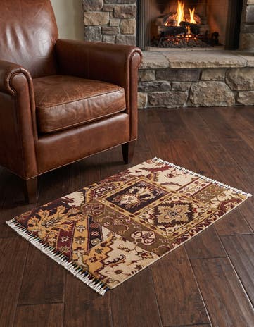 2' 1 x 2' 11 Hand Knotted Ariana Ziegler Rug