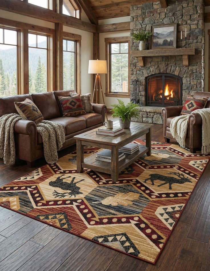 Detail image of  7' x 10' Pioneer Rug