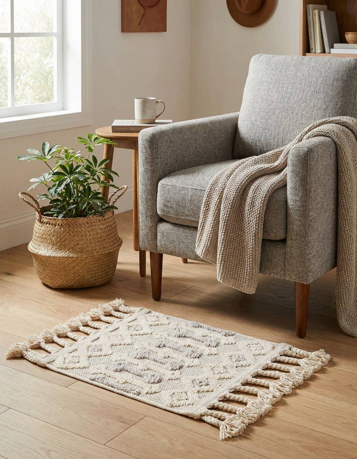 Detail image of 1' 4 x 1' 4 Arlo Sample Rug