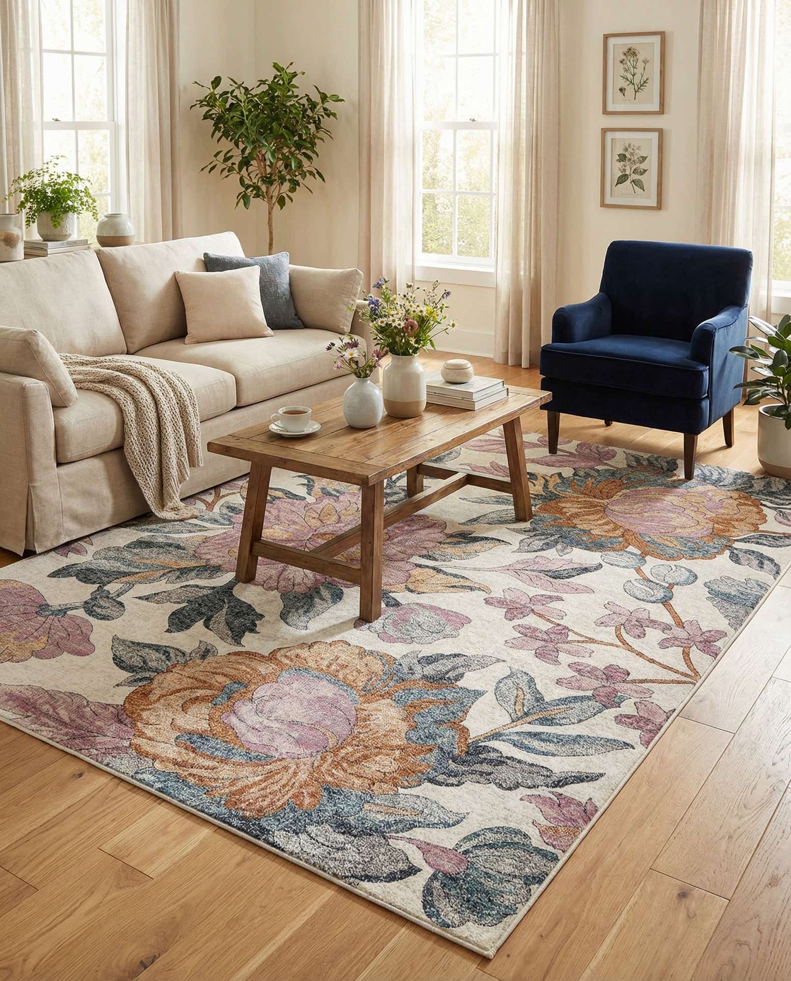 8' x 10' Blossom Rug