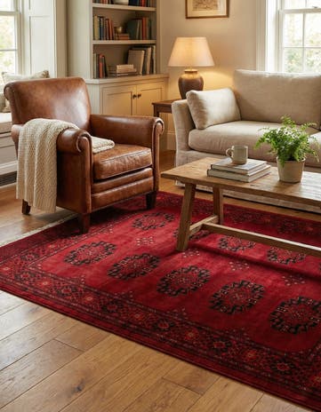 5' 3 x 7' Bokhara Rug