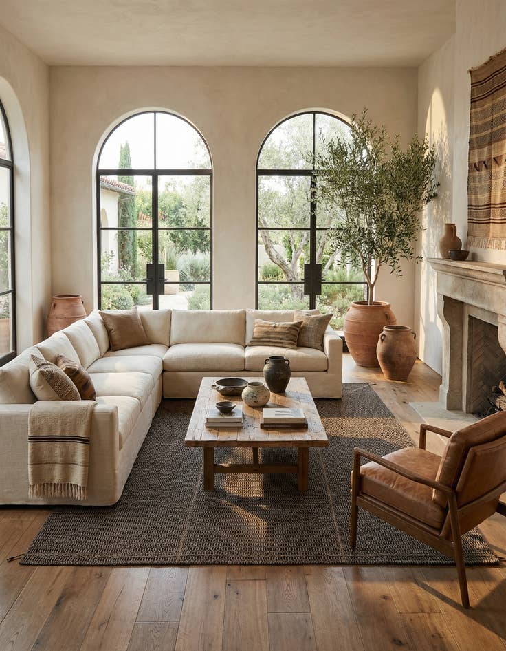 Detail image of 9' 7 x 14' 3  Hand Knotted Moroccan Wool Rug