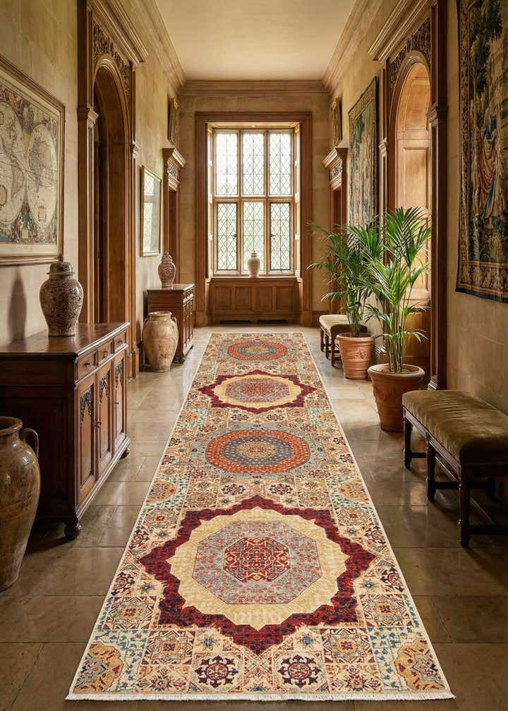 2' 9 x 15' 11 Hand Knotted Amina Rug