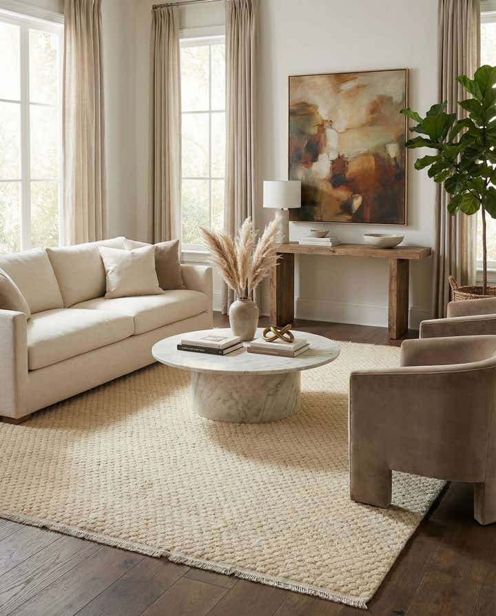 8' 1 x 10' 8 Hand Knotted Darya Wool Rug