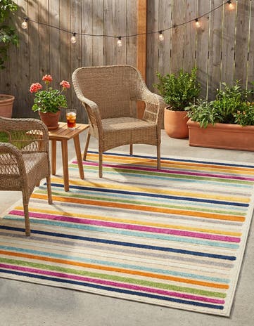 4' x 6' Easy-Clean Aruba Indoor / Outdoor Rug