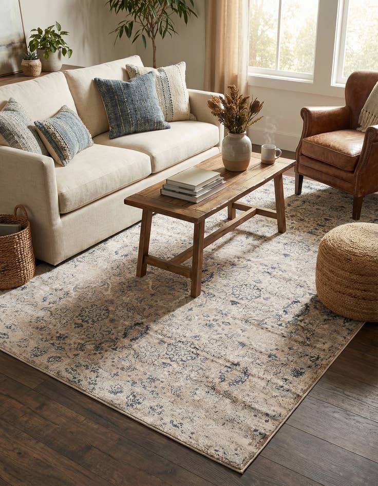 Detail image of 5' x 7' 7 New Vintage Rug