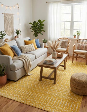 7' 10 x 11' Kasbah Trellis Rug