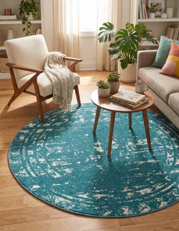 4' x 4' Lennon Round Rug