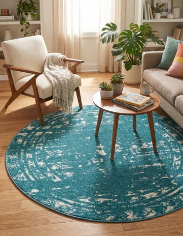 4' x 4' Lennon Round Rug