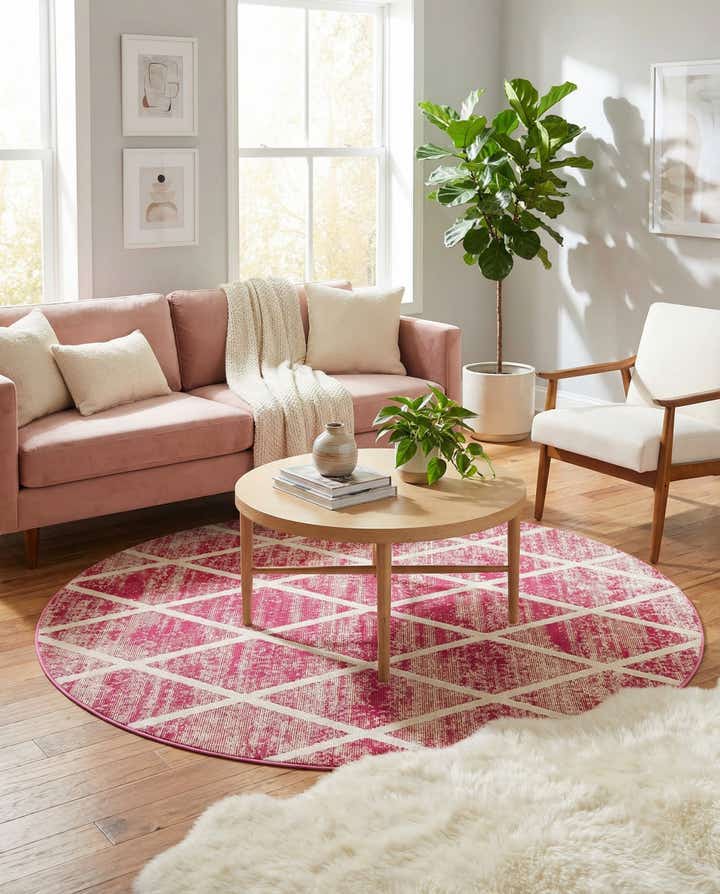 7' x 7' Starlight Round Rug