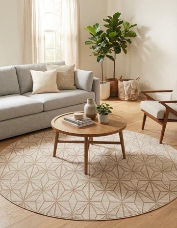 Jill Zarin 7' 10 x 7' 10 Uptown Round Rug