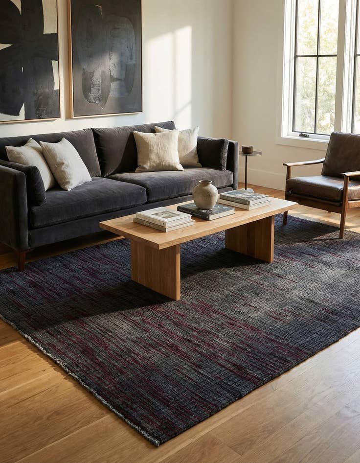 Detail image of 5' 6 x 8' 2  Hand Knotted Darya Wool Rug