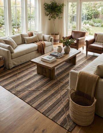 10' x 13' Hand Woven Moroccan Wool Rug
