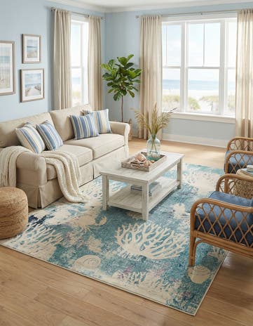9' x 12' 2 Washable Amalfi Rug