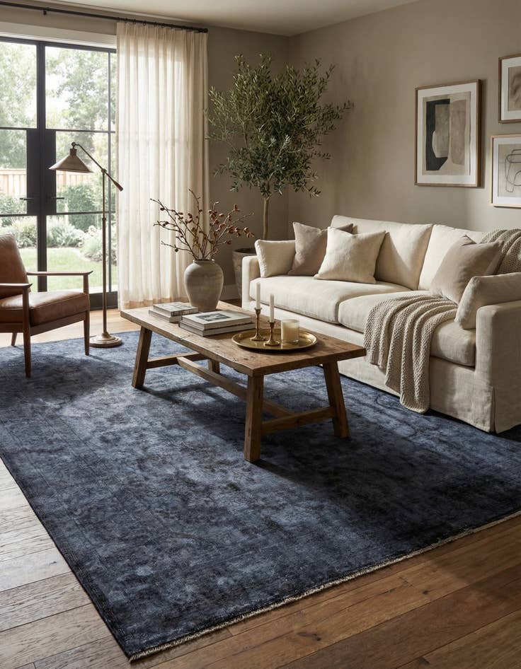 Detail image of 9' 3 x 12' 8  Hand Knotted Ultra Vintage Persian Wool Rug