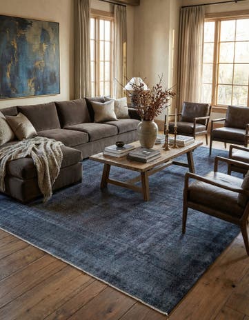9' 10 x 12' 8 Vintage Royal Wool Rug