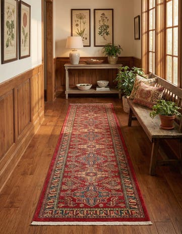 2' 7 x 10' Serapi Runner Rug