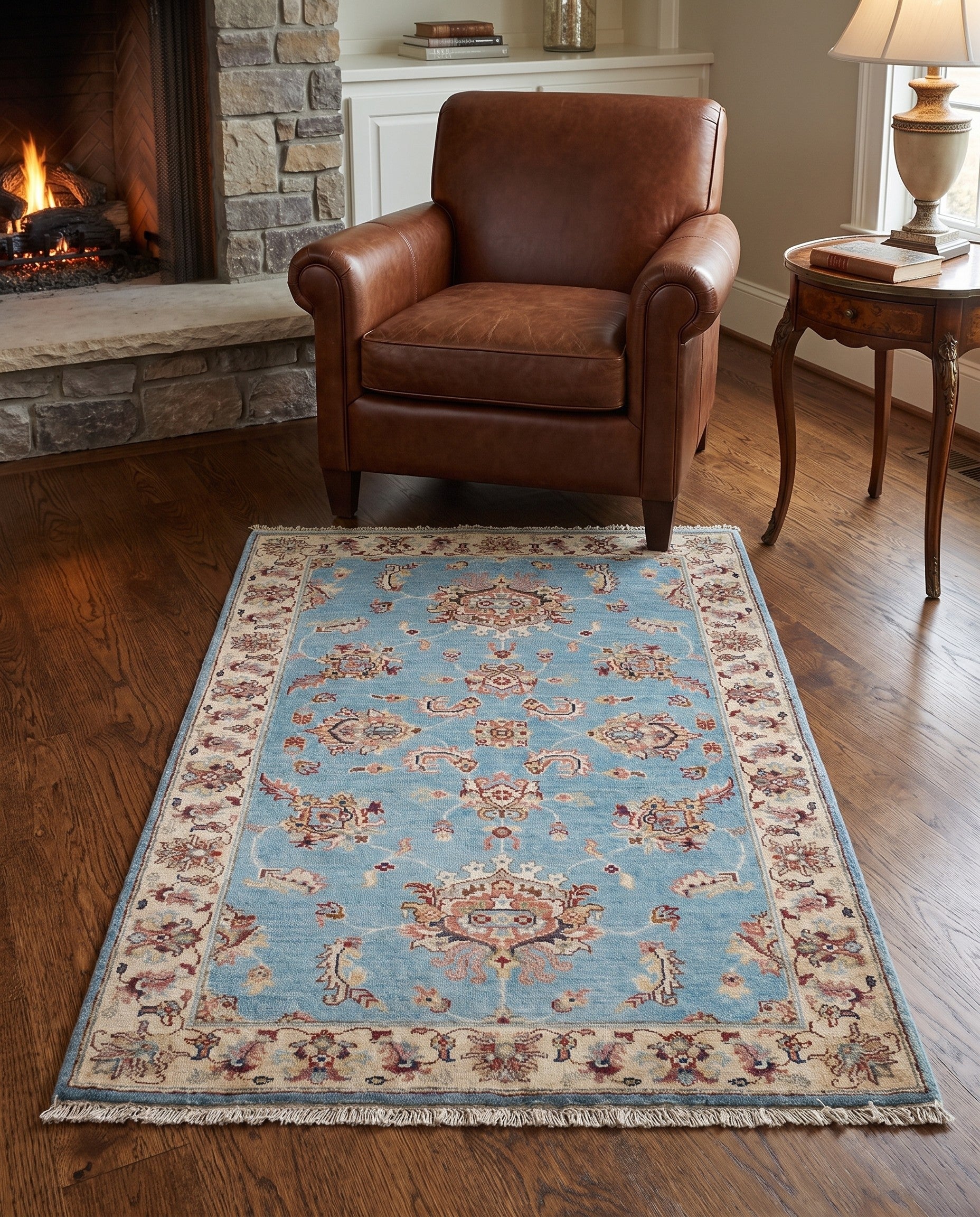 3' 1 x 5' 1 Hand Knotted Ziegler Rug