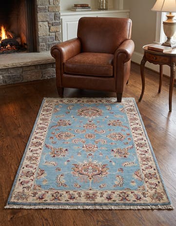 3' 1 x 5' 1 Hand Knotted Ziegler Rug