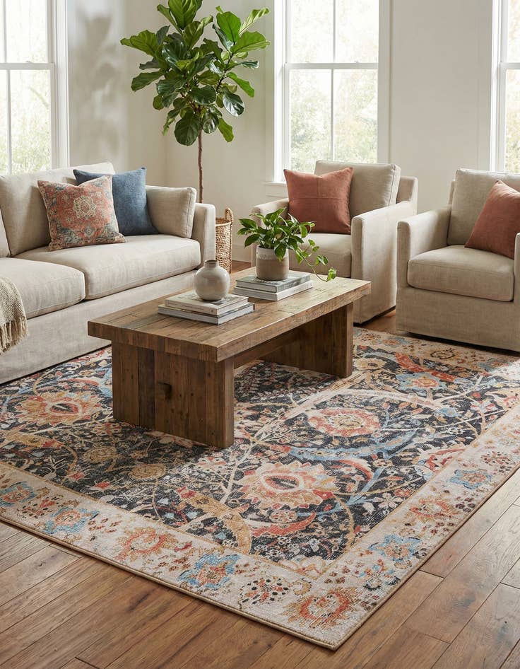 Detail image of 7' 10 x 7' 10 Timeless Square Rug