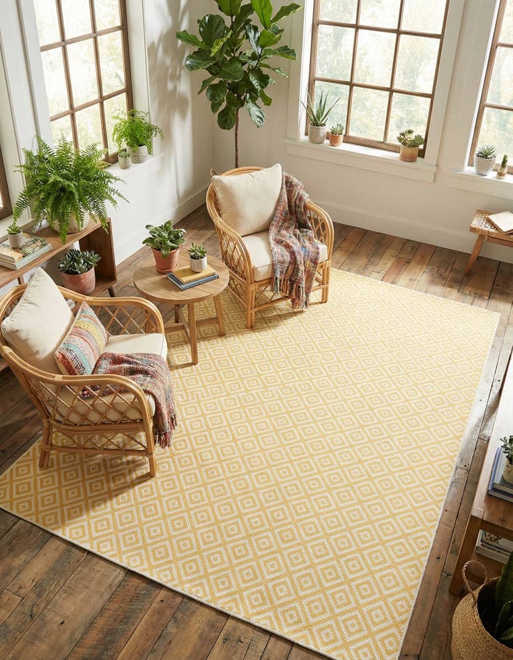 Detail image of 7' x 10'  Washable Jill Zarin Costa Rica Indoor / Outdoor Rug