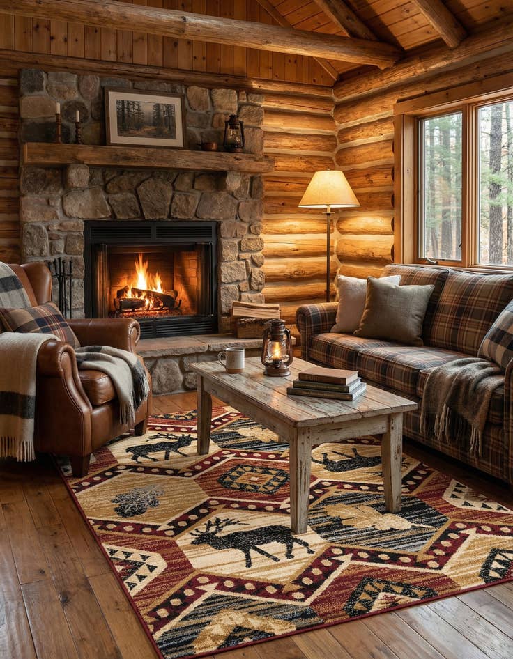 Detail image of 4' x 6' Pioneer Rug