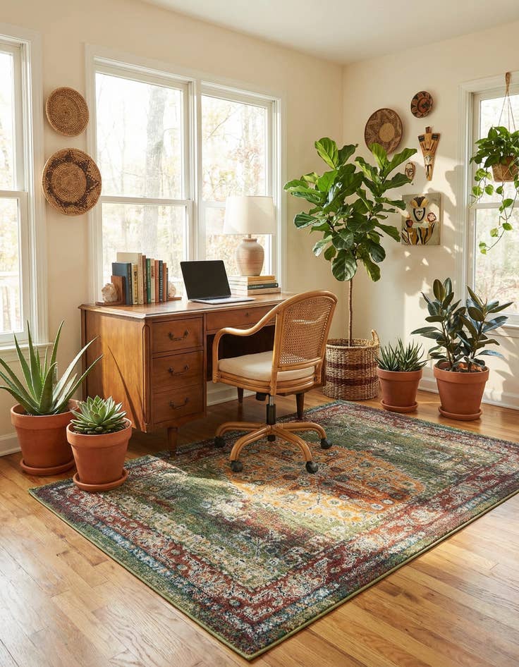 Detail image of 3' 3 x 5' 3 Isabella Rug