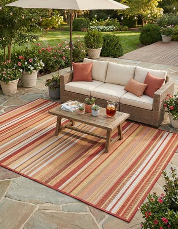 7' 10 x 10' Easy-Clean Baja Indoor / Outdoor Rug