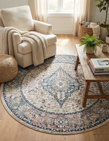 6' x 6' Lola Round Rug