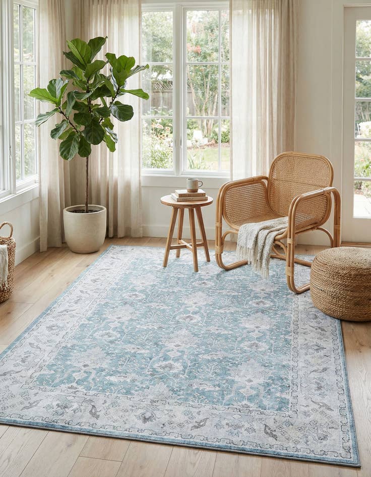 Detail image of 6' 1 x 9' Timeless Rug