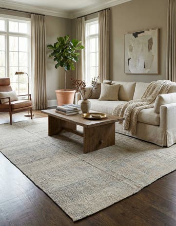 8' 4 x 11' 4 Hand Knotted Darya Wool Rug