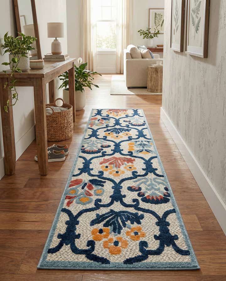 2' x 10' Easy-Clean Belize Indoor / Outdoor Runner Rug