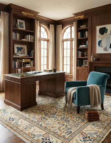 4' 5 x 6' 8 Tabriz Rug