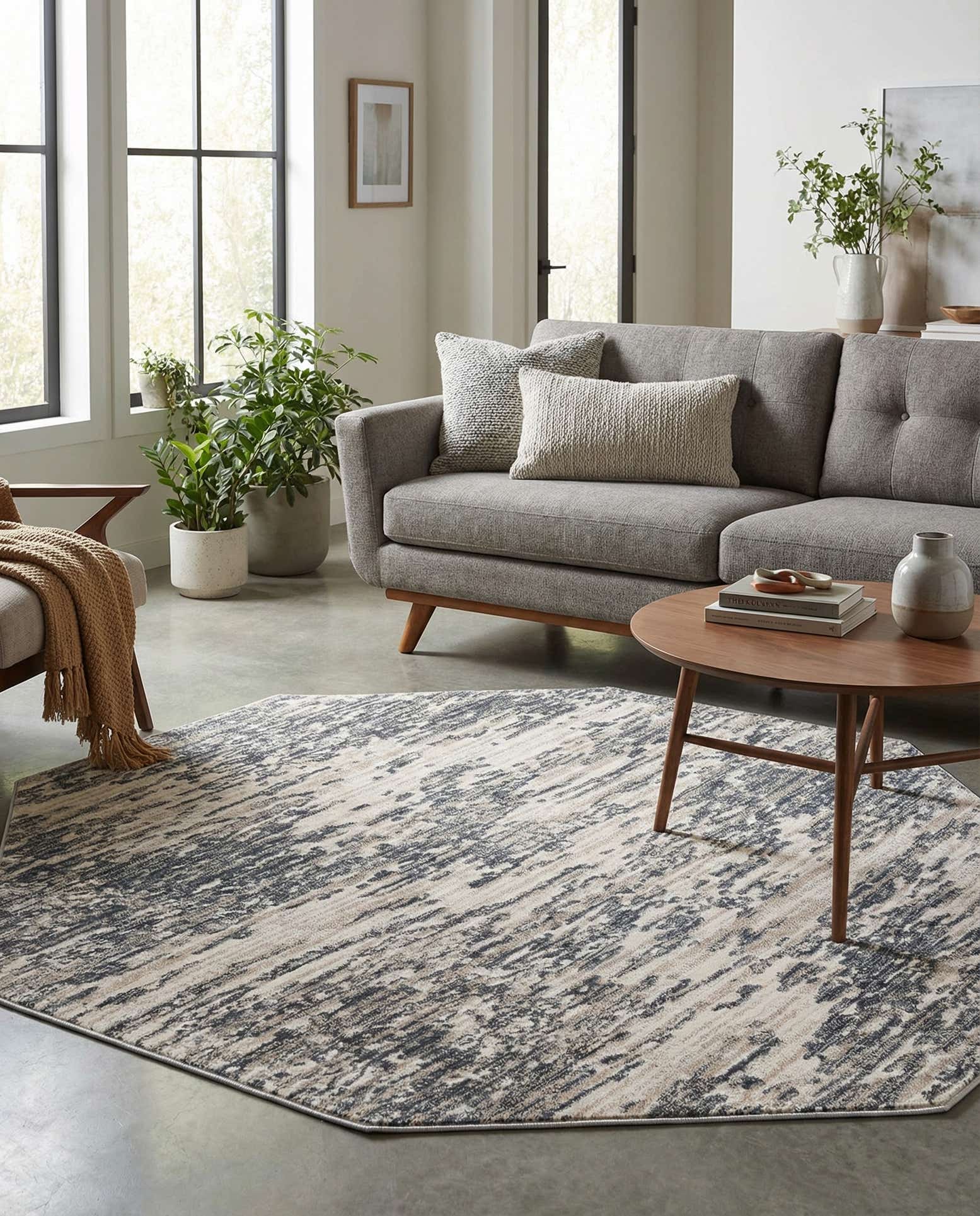 7' x 7' Oasis Octagon Rug