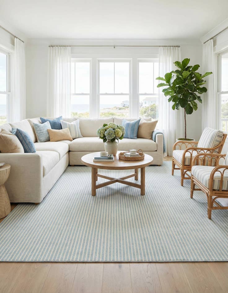 Detail image of 10' x 14'  Washable Sabrina Soto Indoor / Outdoor Rug