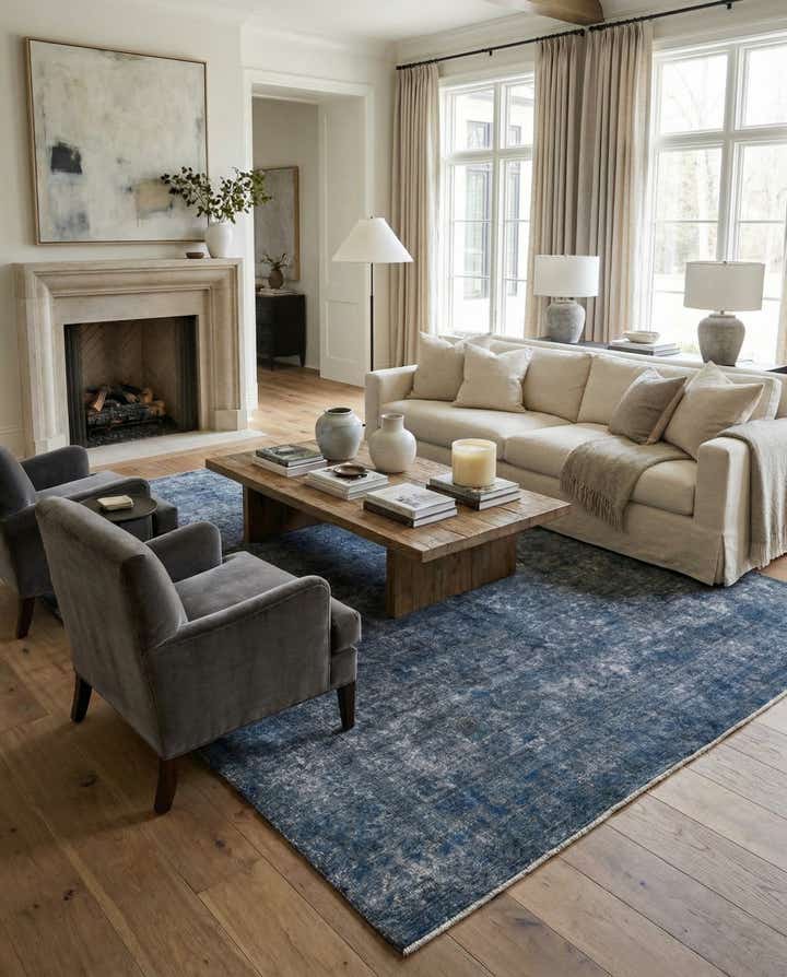 9' 2 x 10' 10 Hand Knotted Ultra Vintage Persian Wool Rug