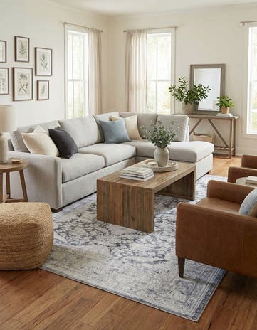 Charcoal Washable Timeless Rug