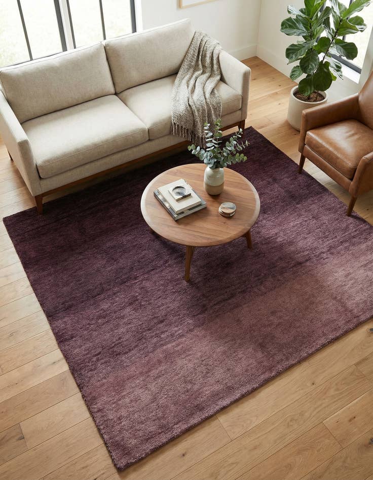 Detail image of 5' x 6' 9  Hand Knotted Kashkuli Gabbeh Wool Rug