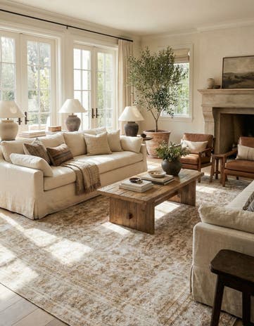 9' 4 x 12' 3 Hand Knotted Ultra Vintage Persian Wool Rug