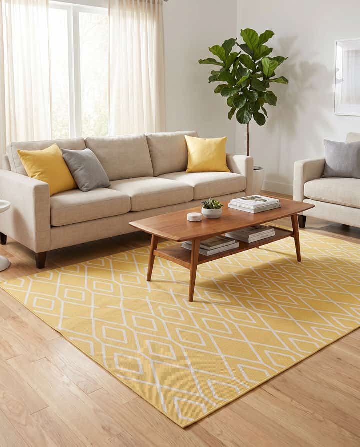 6' x 9' Easy-Clean Jill Zarin Turks and Caicos Indoor / Outdoor Rug