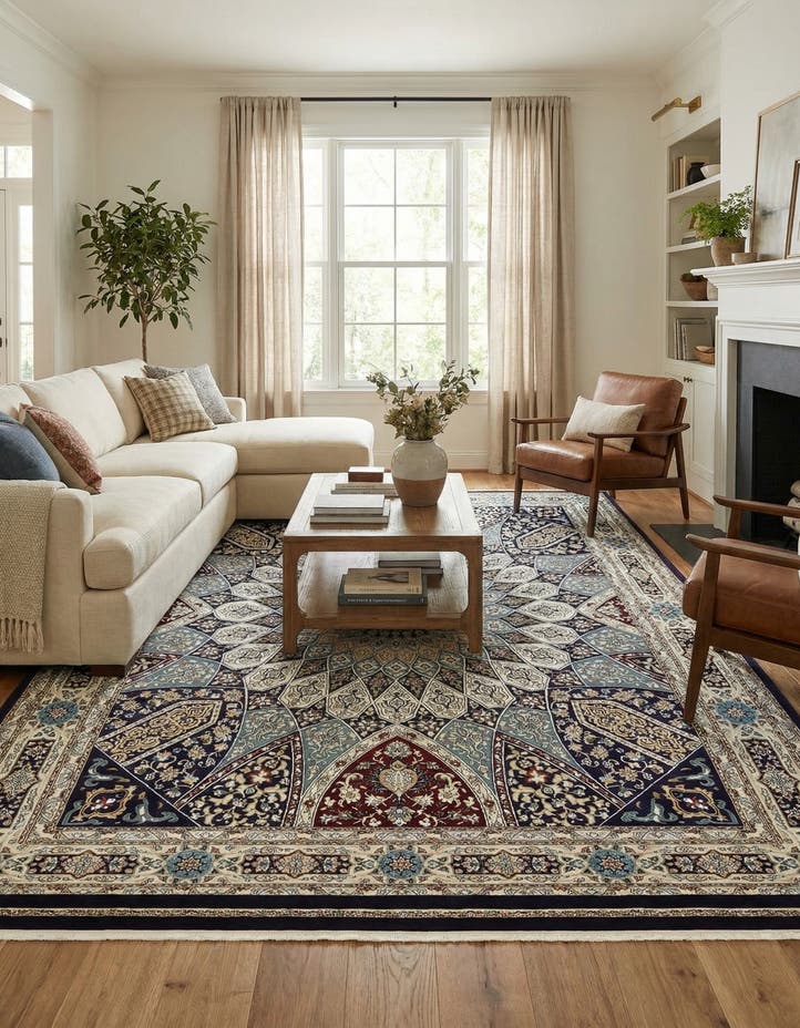 10' x 13' Nain Design Rug