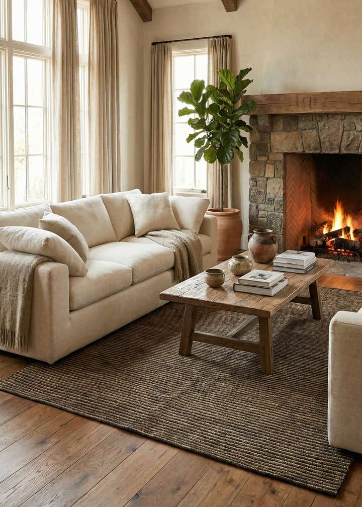 5' 7 x 7' 10 Juma Wool Rug