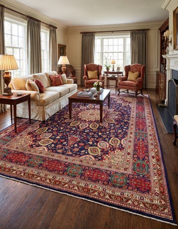 9' 9 x 12' 9 Tabriz Wool Rug