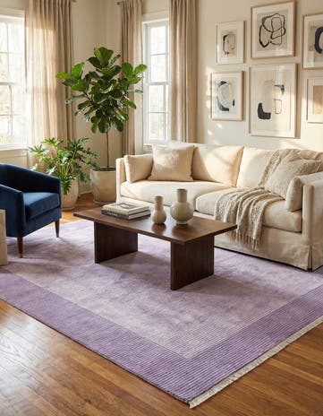 6' 8 x 9' 10 Hand Knotted Darya Wool Rug