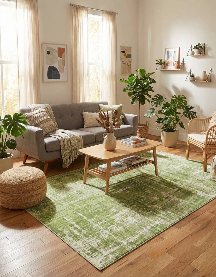 Detail image of  5' 3 x 8' Valencia Rug