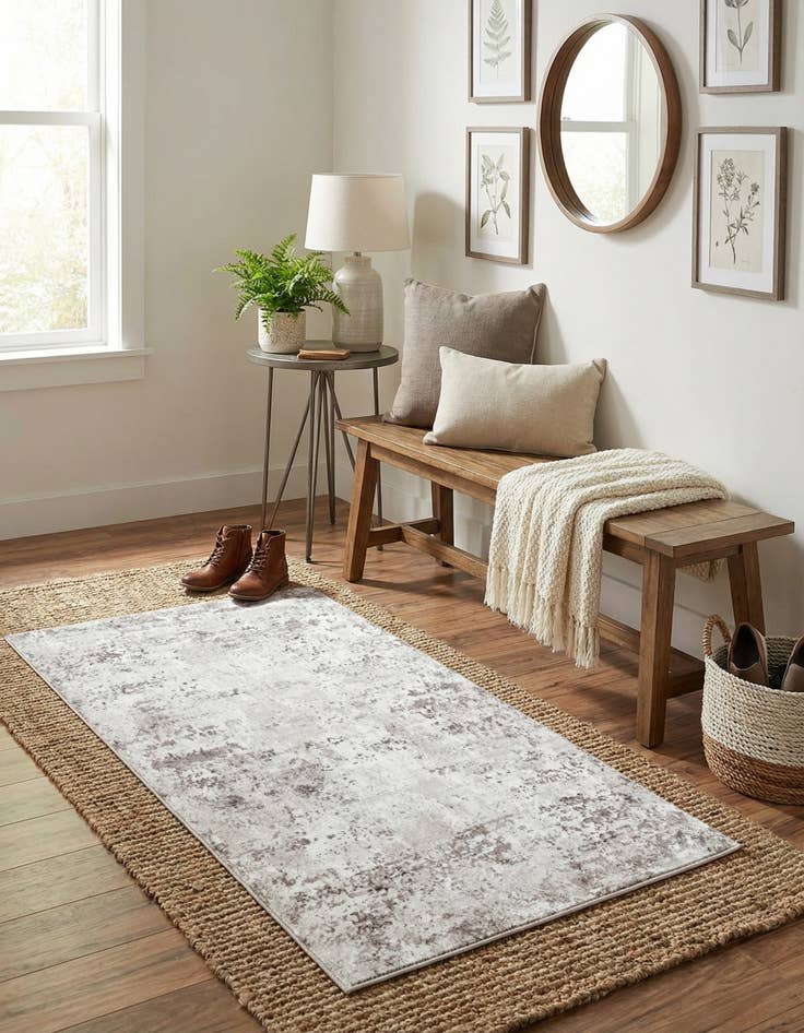 Detail image of 1' 4 x 1' 4 Aurora Sample Rug